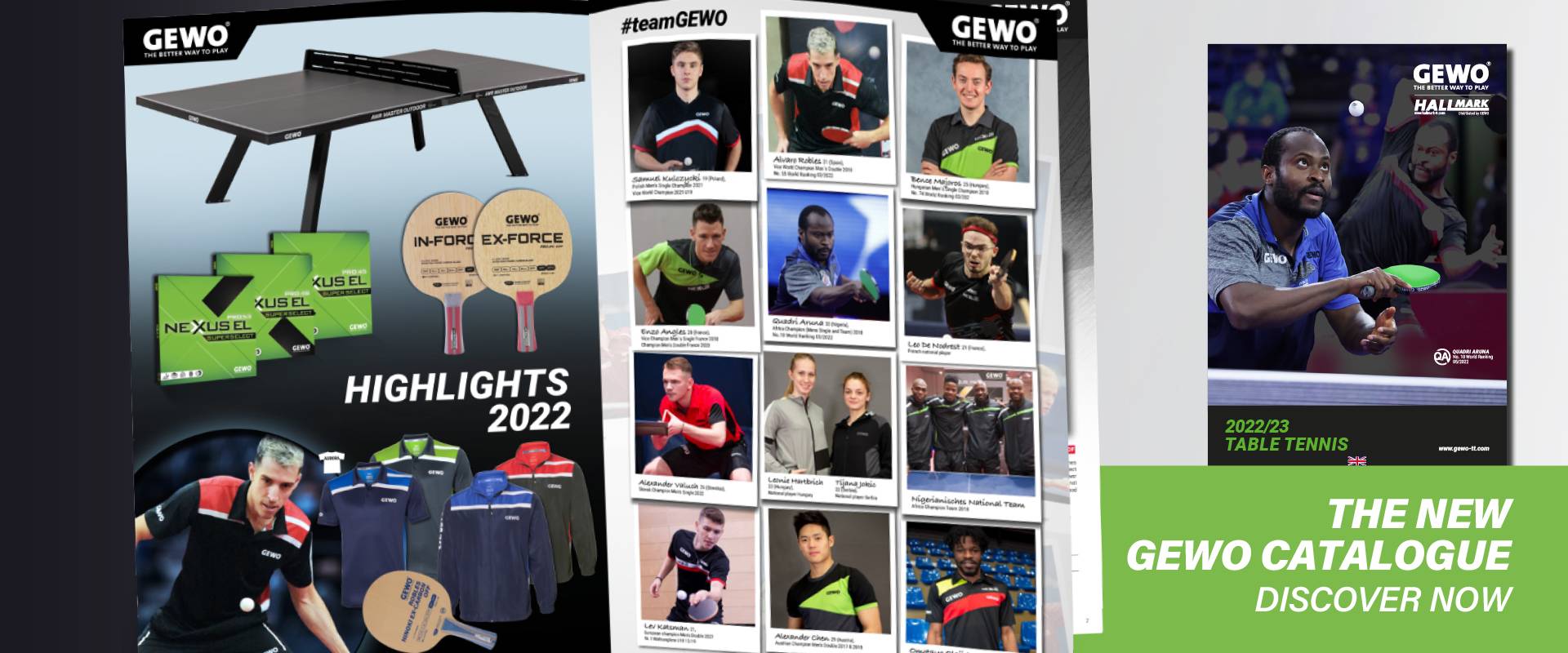 GEWO Srbija Prodaja opreme za stoni tenis
